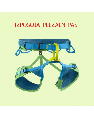 Izposoja plezalni pas