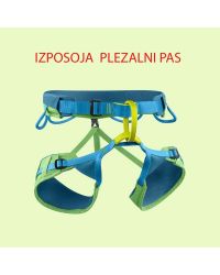 Izposoja plezalni pas