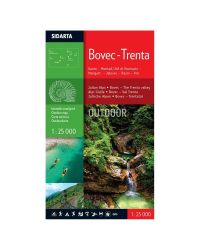 Izletniški zemljevid Bovec - Trenta 1:25.000