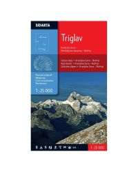 Zemljevid Triglav 1:25.000